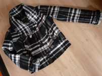 FRENCH COLLECTION S/M asymetryczna kurtka ramoneska TANIO ! OKAZJA !