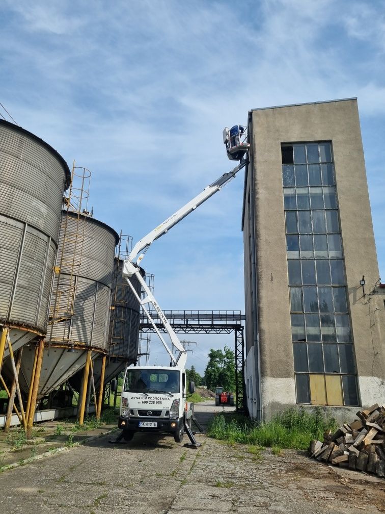 Wynajem podnośnika koszowego 22m