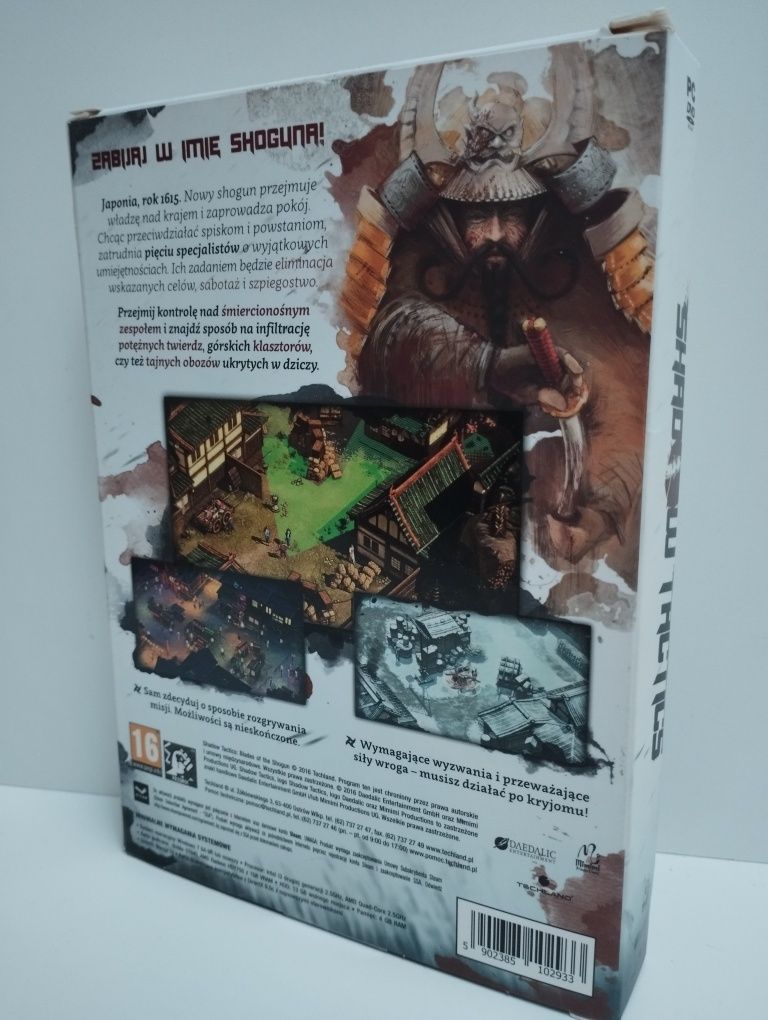 Gra PC Shadow Tactics PL nowy kod steam