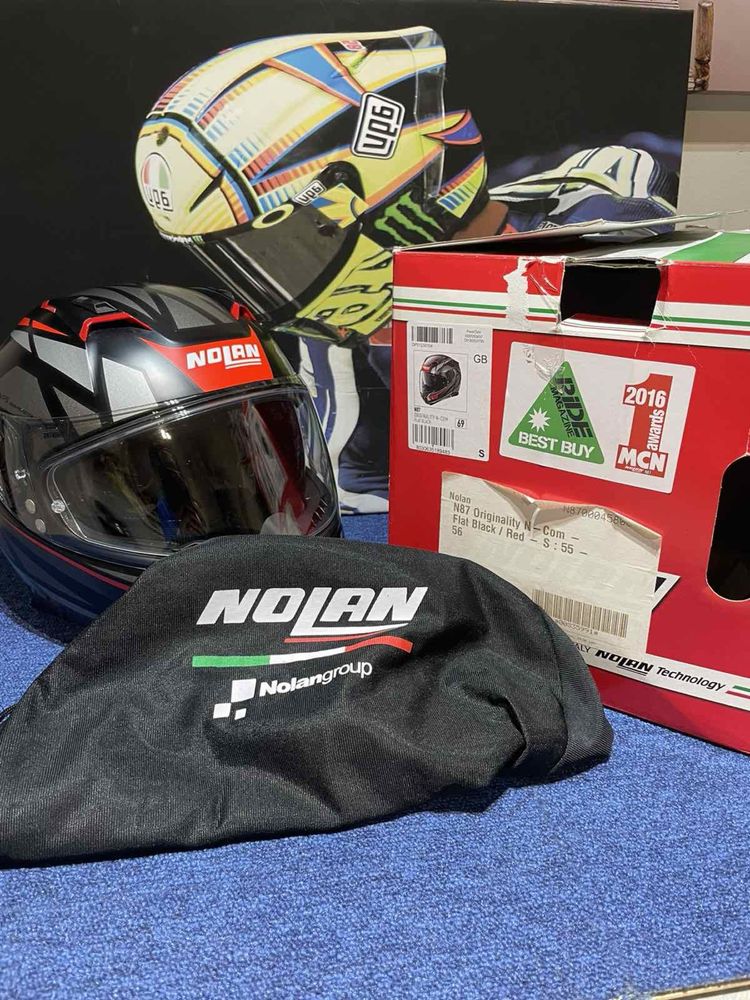 Мотошолом шлем Nolan N87 (agv shark arai hjc shoei ruroc xlite)