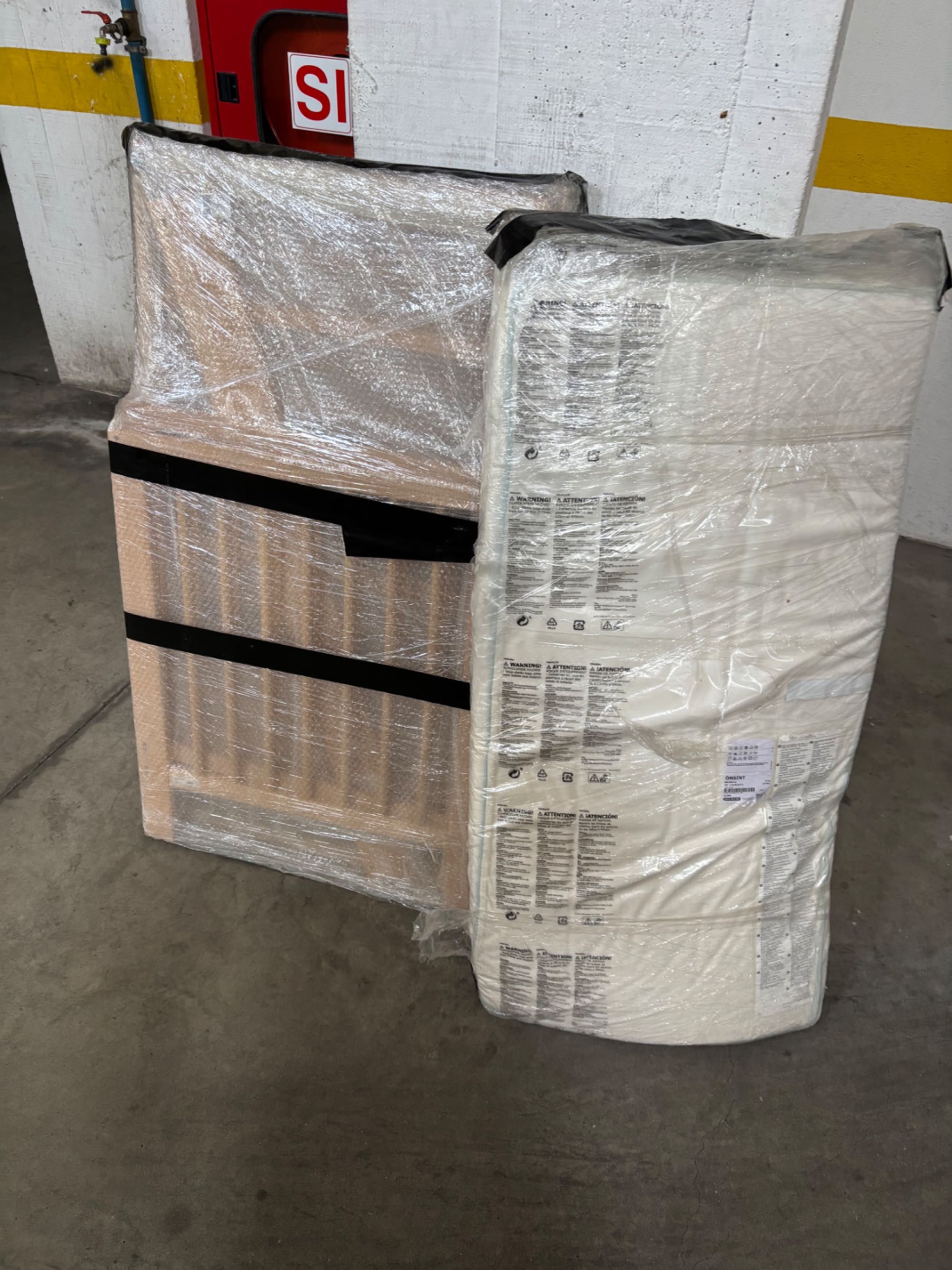 Berço com colchão Ikea, como novo