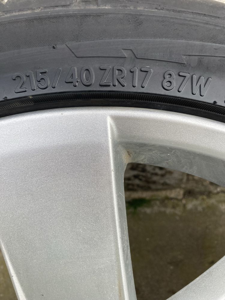 Koła FELGI Ford 17” 4x108 7.0Jx17H2 opony letnie 215/40R17