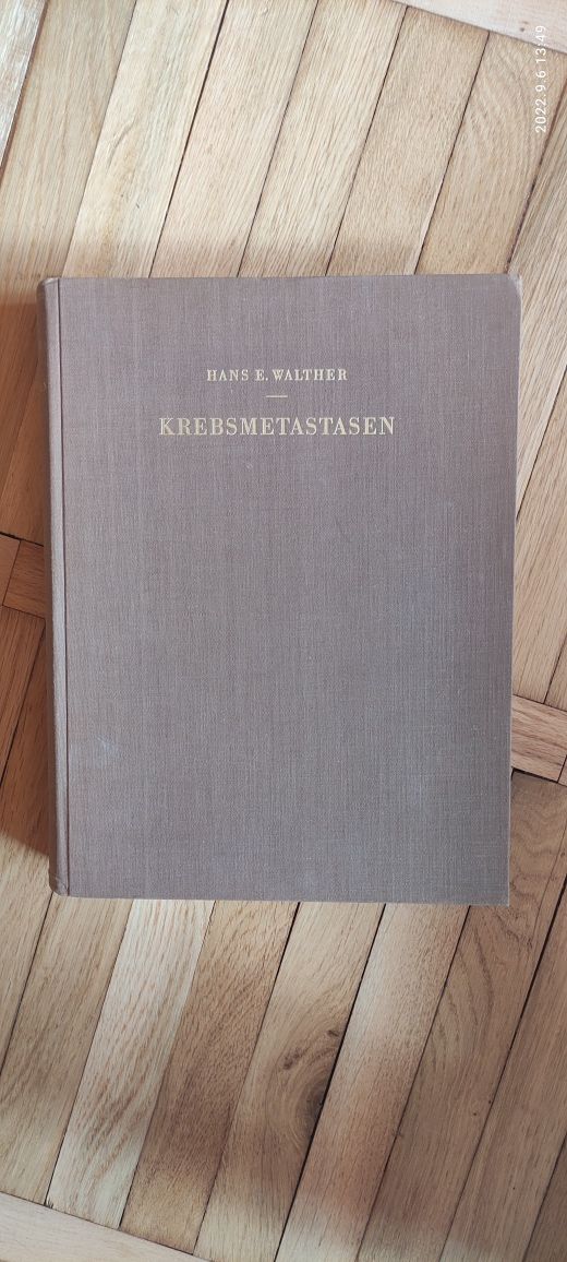 Krebs Metastasen Walther książka niemieckojęzyczna po niemiecku