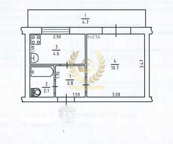 Продаж 1-кімн. квартири, Дніпровський р-н, Лівий б., Київ