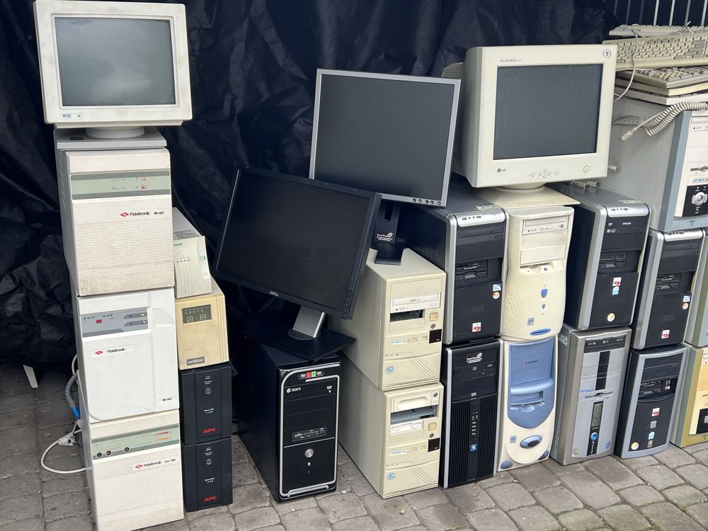 Komputery retro kolekcja całość