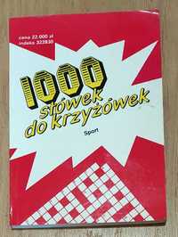 1000 słówek do krzyżówek - Sport / Sztuka