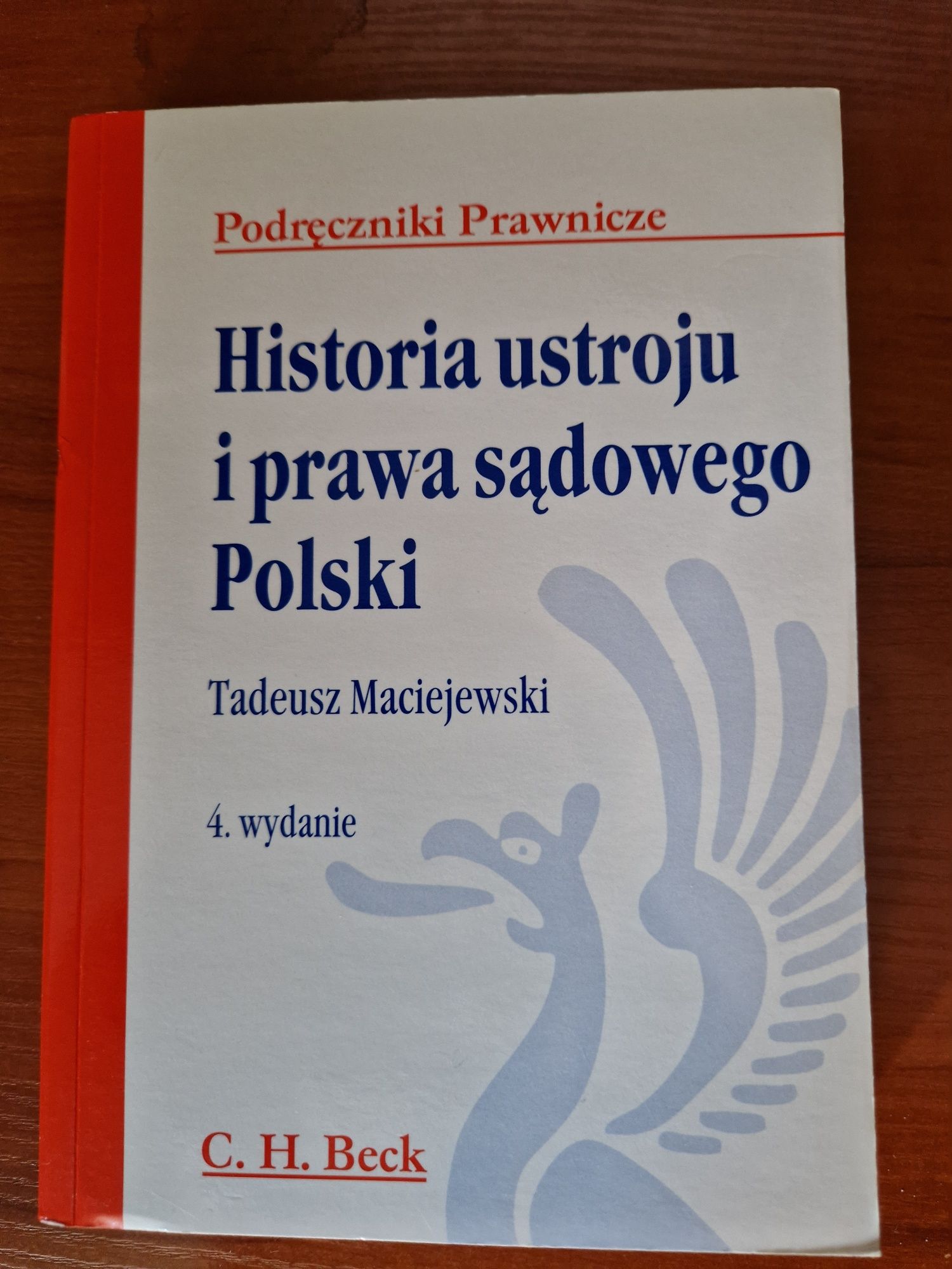 historia ustroju i prawa sądowego polski tadeusz maciejewski NOWA