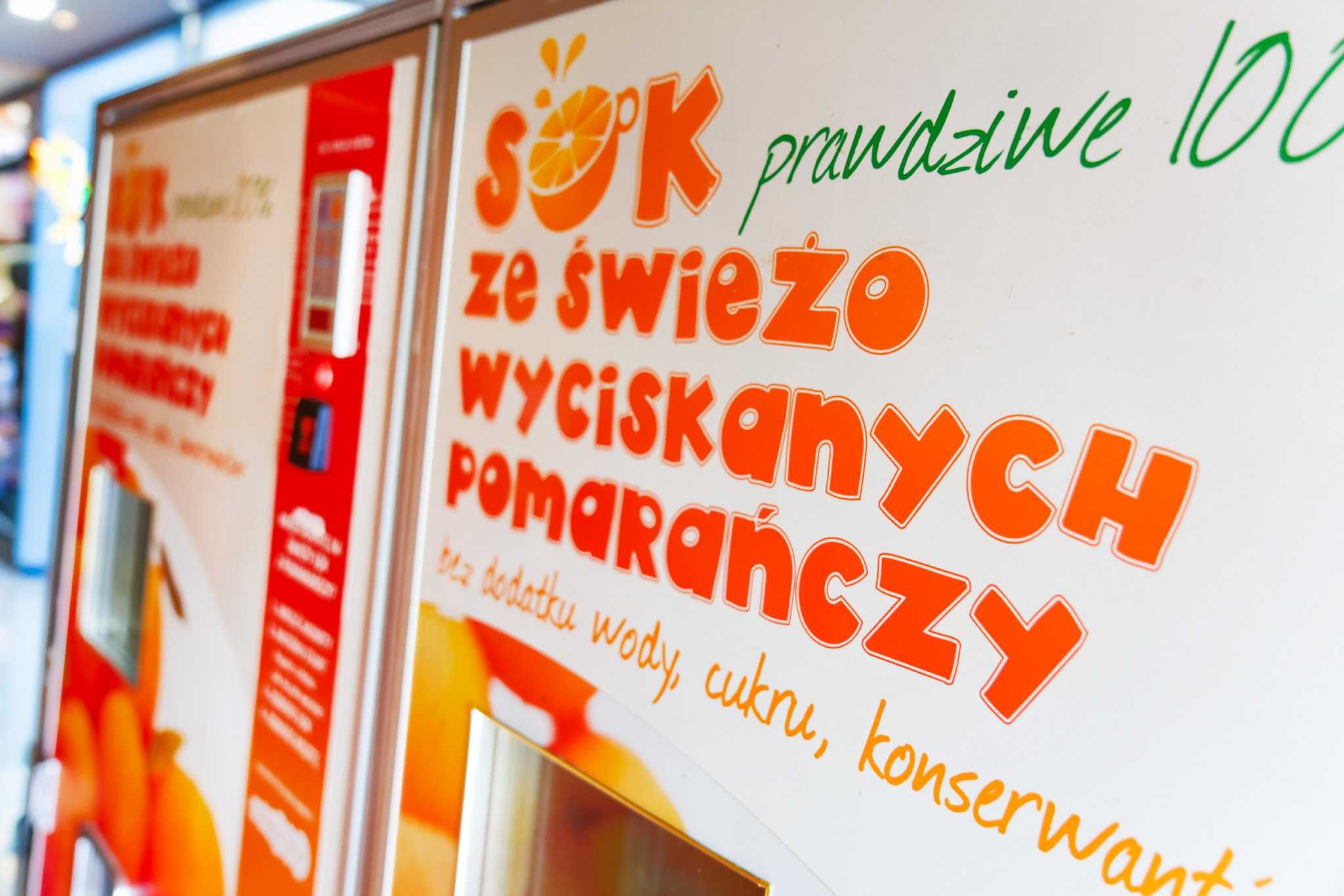 Sokomaty Vendingowe Zummo Z10 do wyciskania soków z pomarańczy