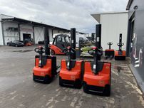 Paleciak elektryczny Toyota BT 2019 r BT SWE 080 L 160 cm 800 kg wózek