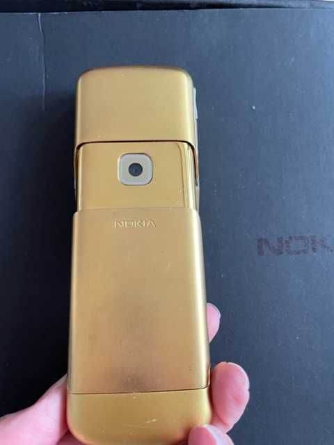 Nokia 8600 Luna GOLD Cyrkonie nowa kompletny zestaw