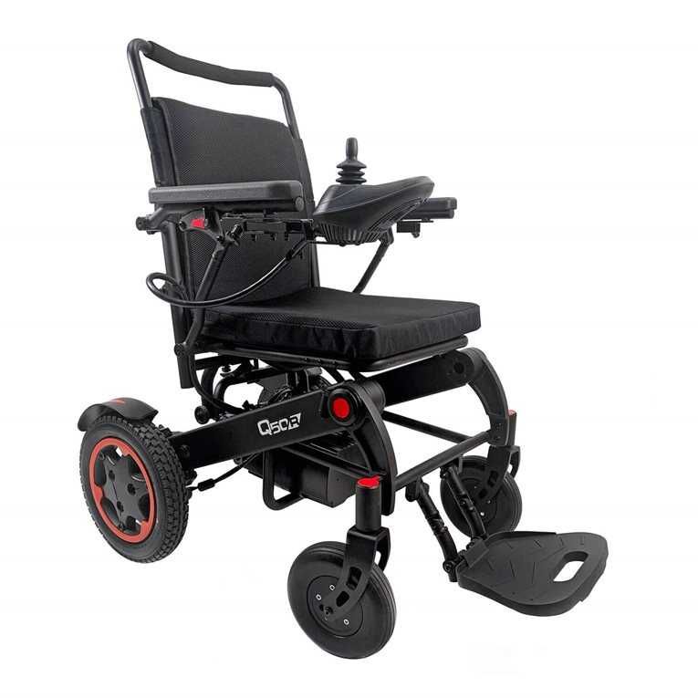 Nowy wózek inwalidzki rozkładany akumulatory litowe lekki