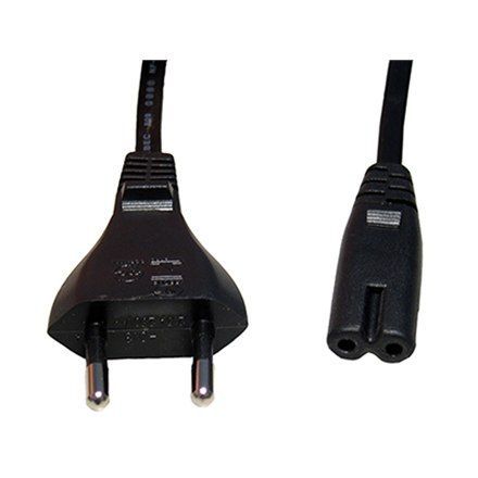 Kabel zasilający Cablexpert C7, 1.8m, czarny, VDE, 12 m-cy gwarancji