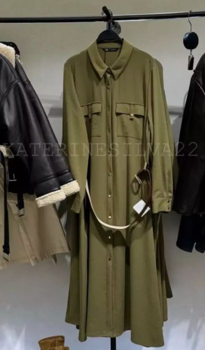 ZARA сукня сорочка, плаття s/m