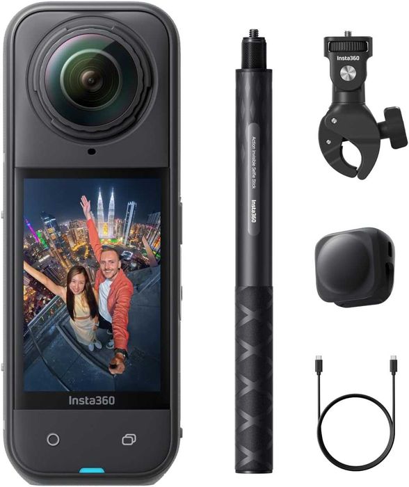 Insta360 X5 Essentials Bundle zestaw motocyklowy kamera 360