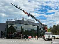 Scania R143 HL 6x2 Palfinger PK44002 Fly Jib HDS Wciągarka  SCANIA R143 HL 6x2 Palfinger PK44002 Fly Jib HDS Wciągarka