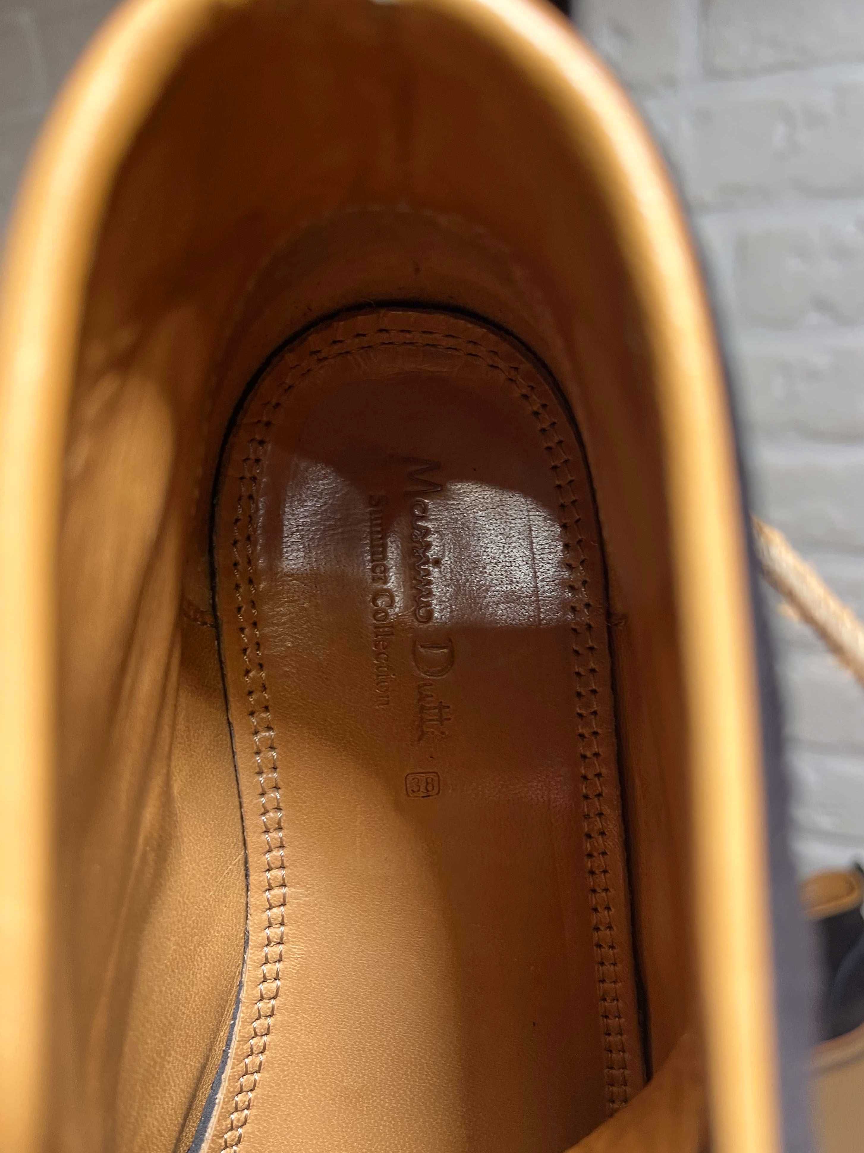 Нові черевики Massimo Dutti Замшеві (Челси) 38 розмір