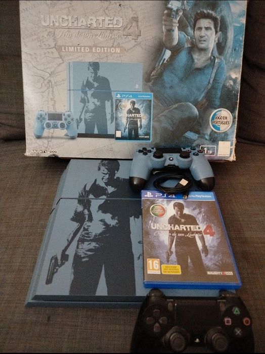 PlayStation 4 Edição especial uncharted 4
