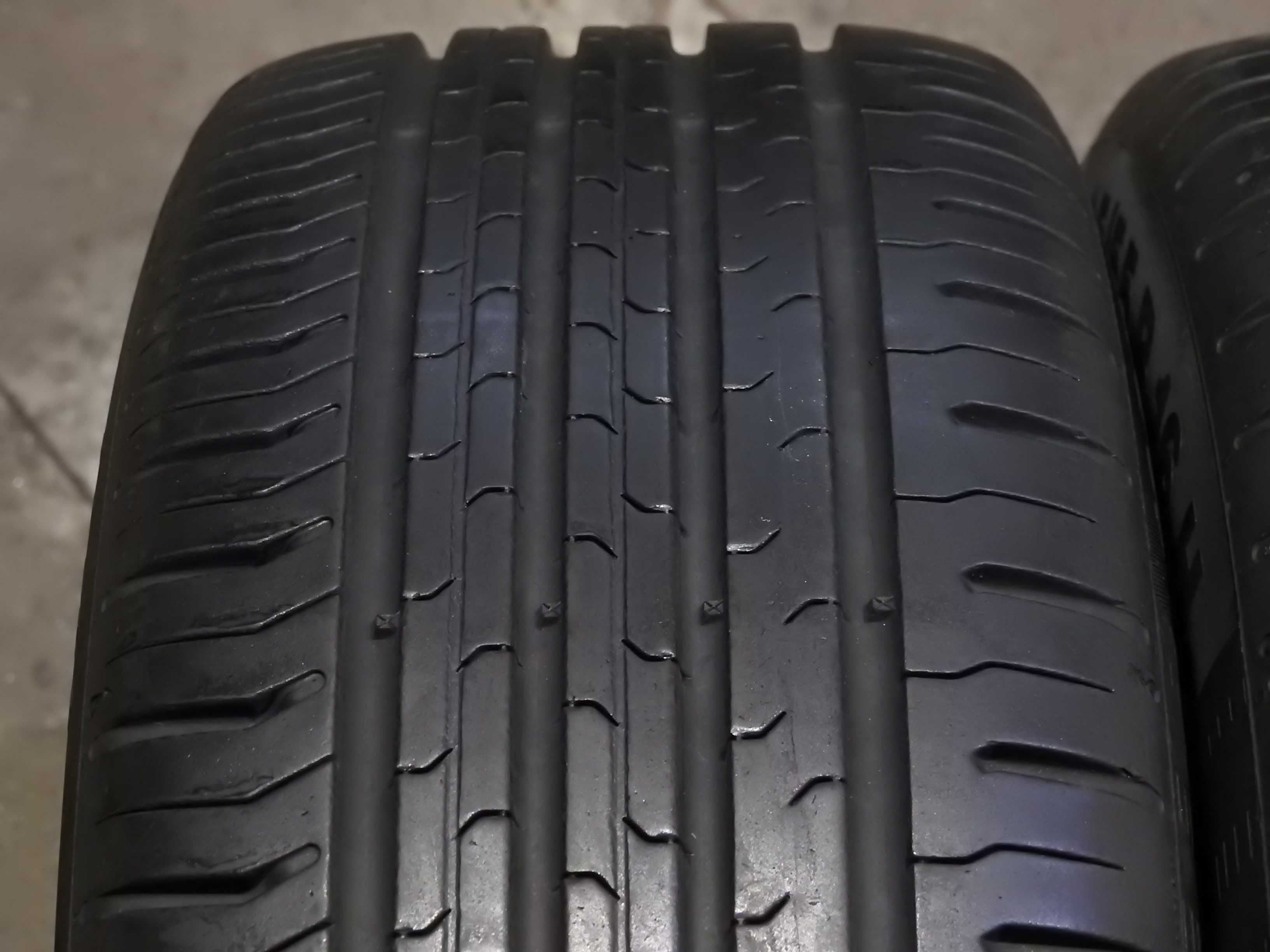 4x 195/55R16 87H continental ecocontact 5  2x7,5 2x6,5mm 2015rok