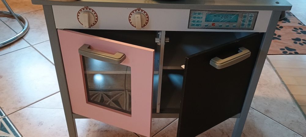 Kuchenka drewniana zabawka dla dziecka akcesoria