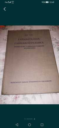 Farmakologia i farmakodynamika Józef Hano kolekcjonerska antyk PRLU