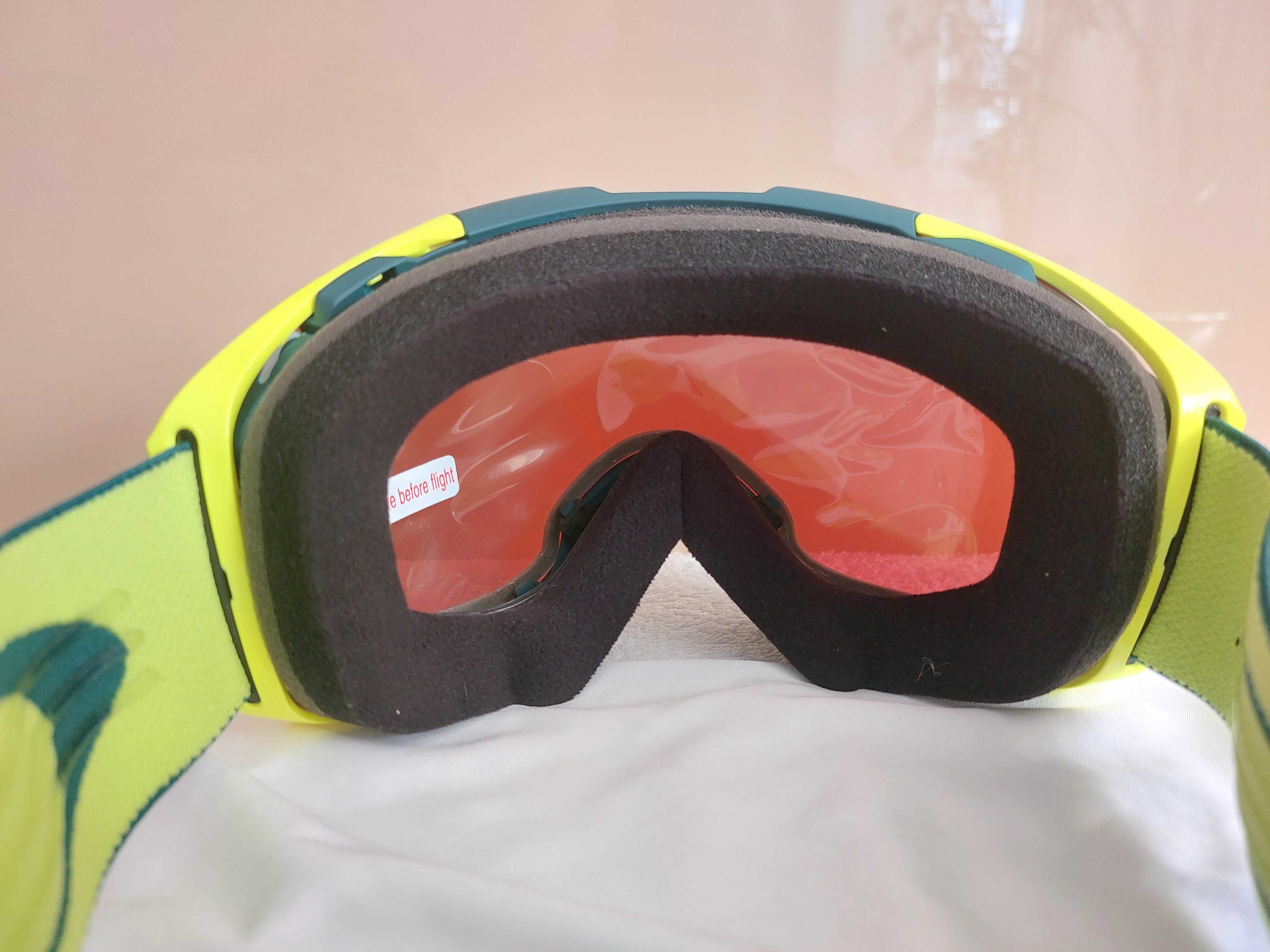 Маска очки лыжная горнолыжная OAKLEY AIRBRAKE XL PRIZM