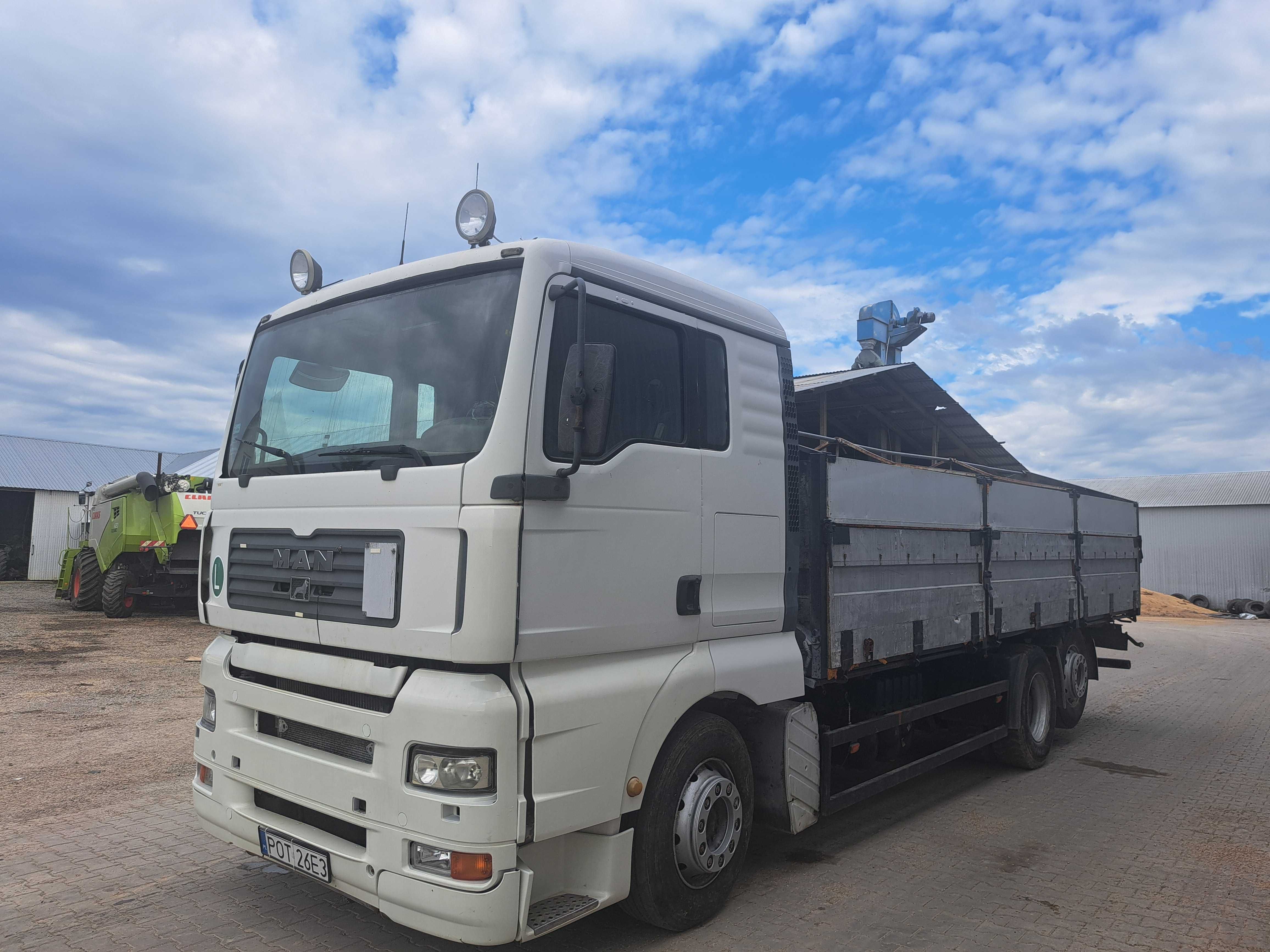 Man tga410 wywrot