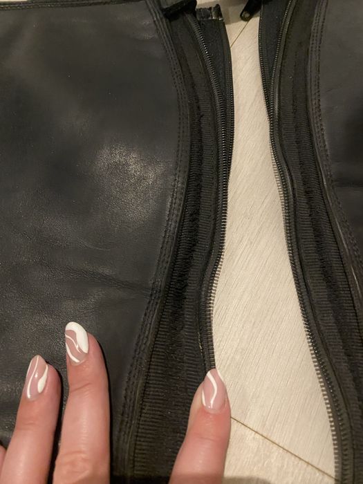 Czapsy skorzane Hippica