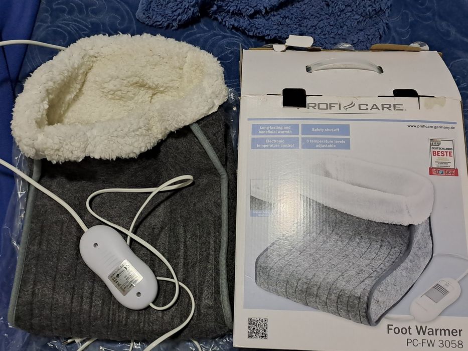Aquecedor para pés elétrico
