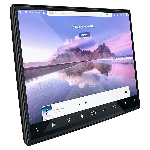 Szkło Hartowane Spigen Glass Fc "Ez Fit" Tesla Model X 2022 / Model S