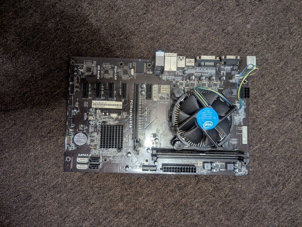 Комплект 1150 Colorful CF-H81A-BTC, Intel core i3 4170 , RAM 4GB