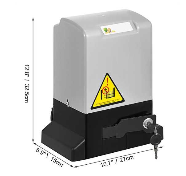 Napęd do bramy przesuwnej automatyczny ZESTAW