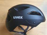 Uvex city strade mips 56-59 cm mat black kask