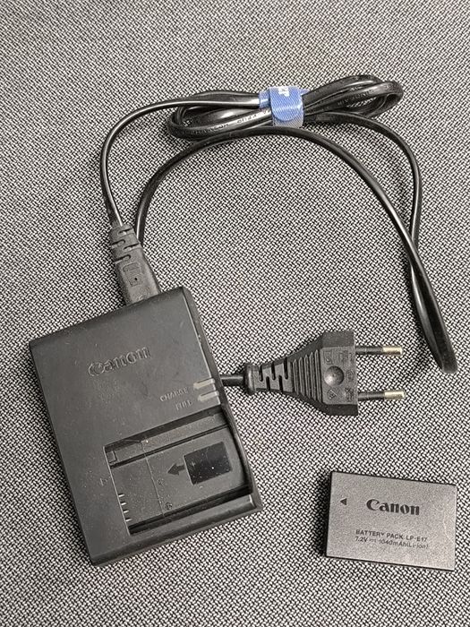 Bateria Canon LP-E17 + Carregador originais