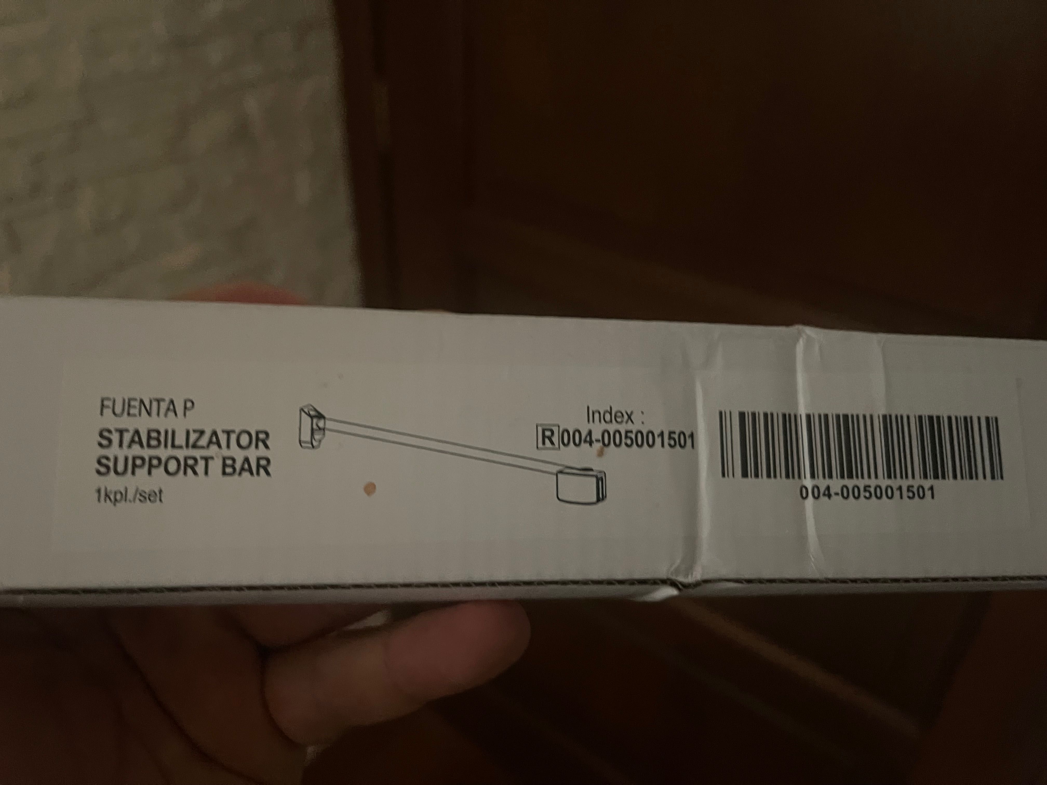 Stabilizator radaway nowy chrom