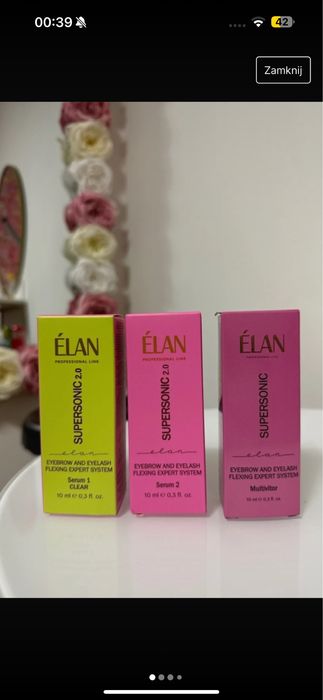 Elan supersonic serum 1 serum 2 multivitor zestaw nowy