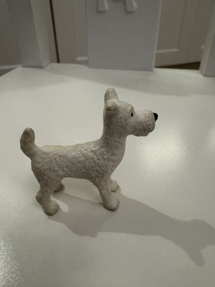 Snowy Dog Tintin Pies Piesek figurka