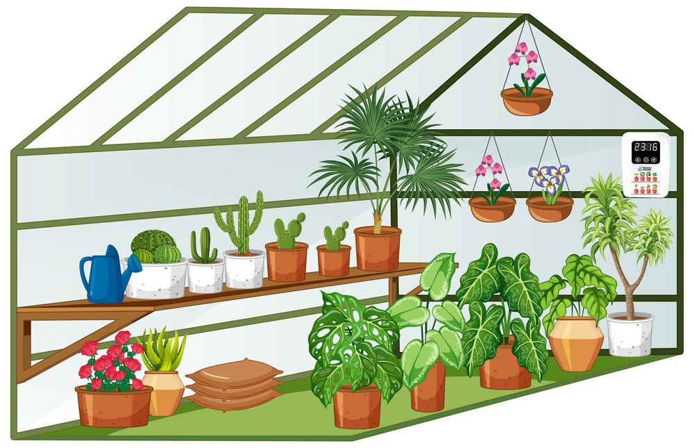 Sistema O₃ para Estufas Domésticas – Ar Puro, Plantas Saudáveis!