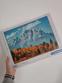 Puzzle 500, krajobraz, góry