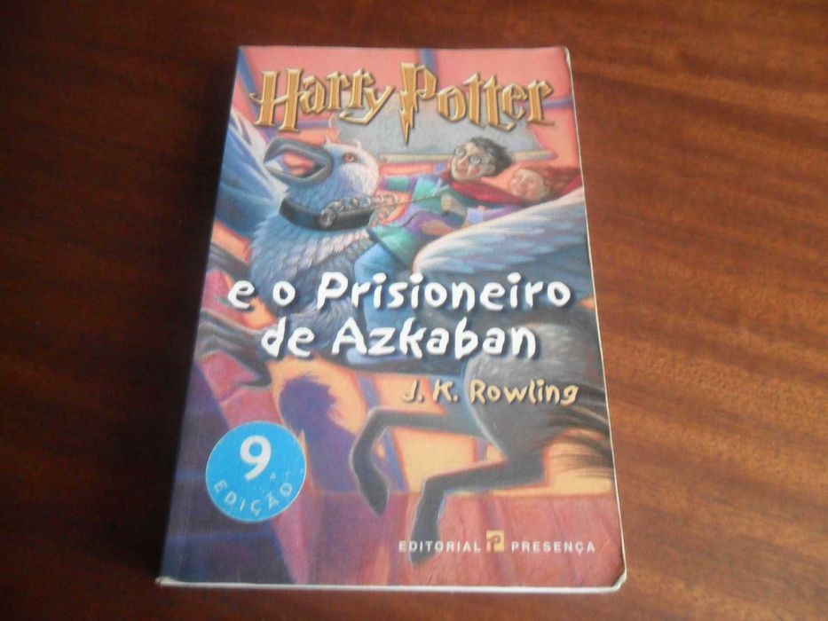 "Harry Potter e o Prisioneiro de Azkaban" - J. K. Rowling - 9ª Ed 2001