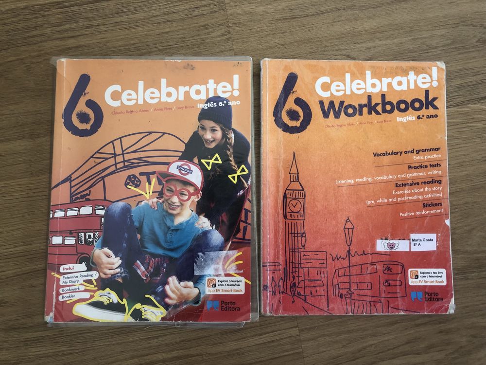 Manual Inglês+Workbook - Celebrate! 6 ano