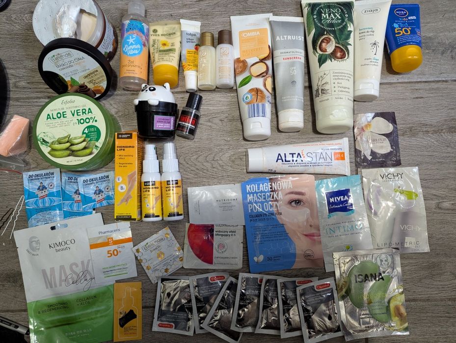 Kosmetyki krem - cena za zestaw