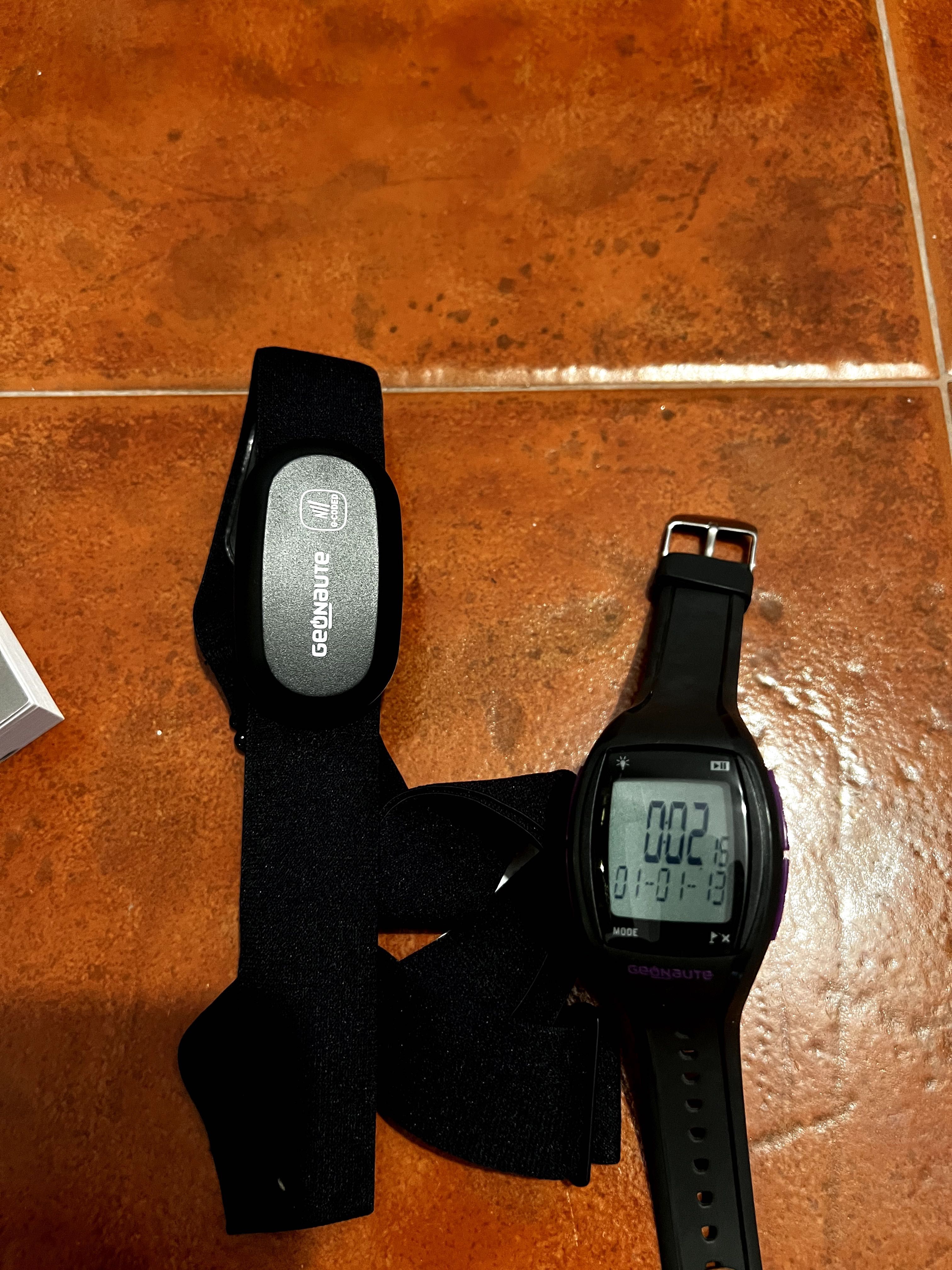Relógio monitor de ritmo cardíaco, Geonaute Onrhythm 410