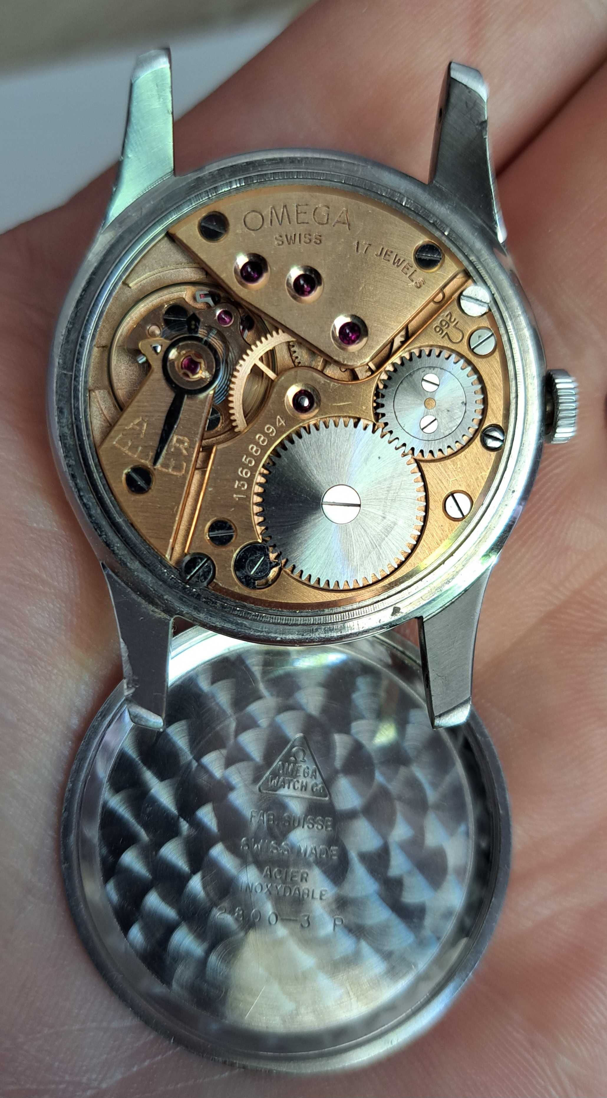 Omega Ref. 2800-3 P Cal. 266 z 1952