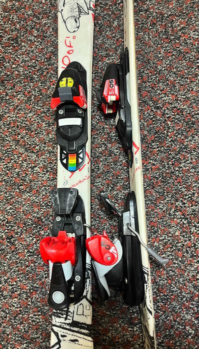 Продам дитячі лижі Salomon і лижні черевика Rossignol Fun Girl J3