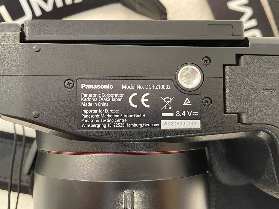 Niższa cena PANASONIC DC-FZ10002 aparat hybrydowy LUMIX