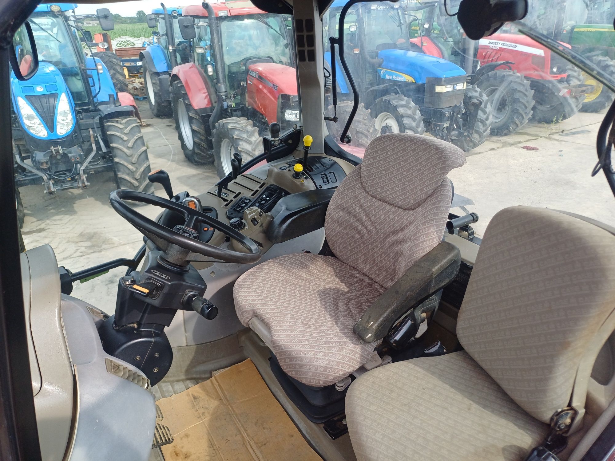 Case Mxu 125 sprowadzony T6010 TS125 new holland T6070