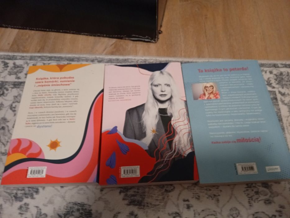 3 x Nosowska ksiazki