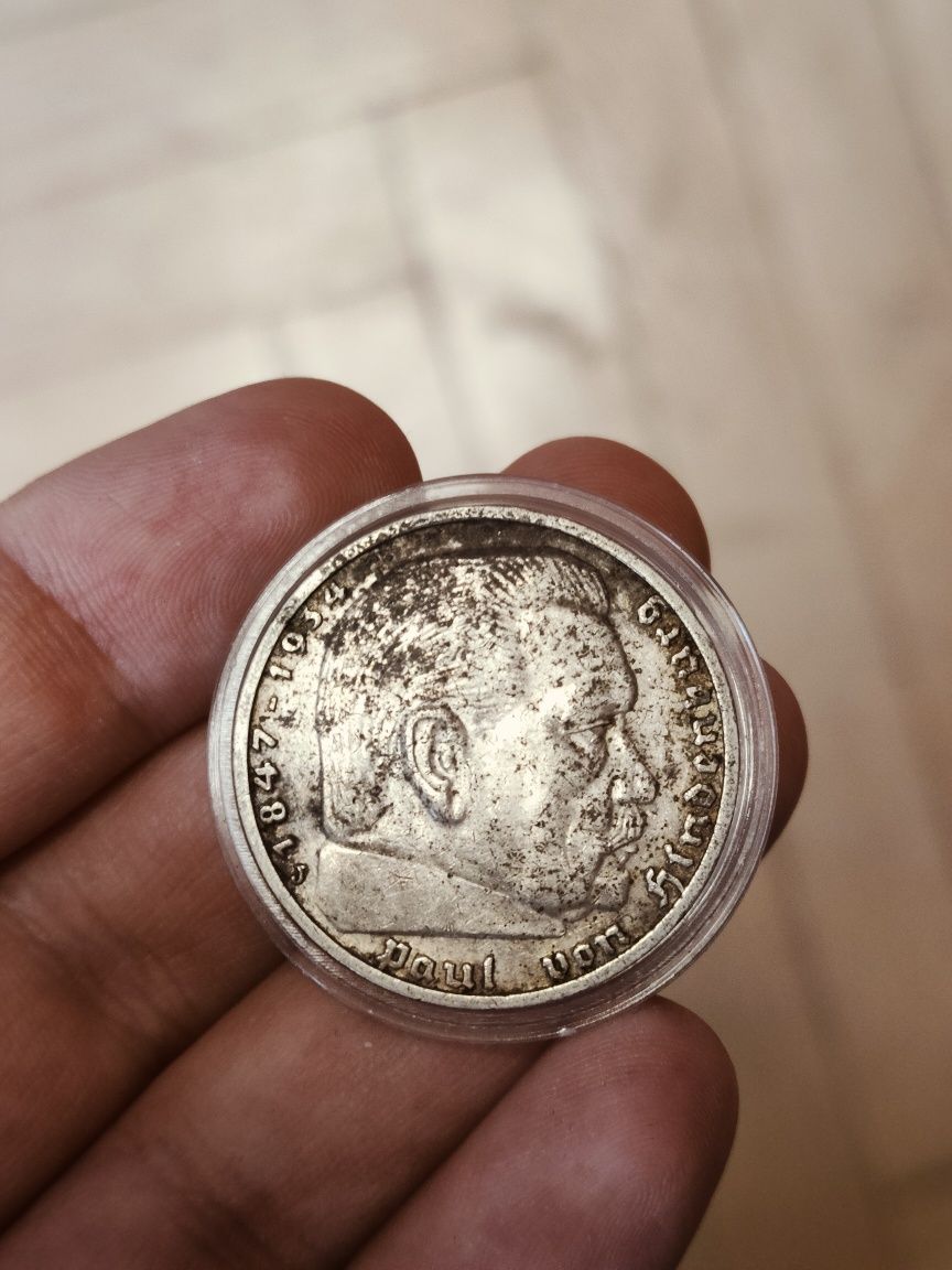 5 marek 1935-J Hindenburg, III Rzesza, Niemcy
