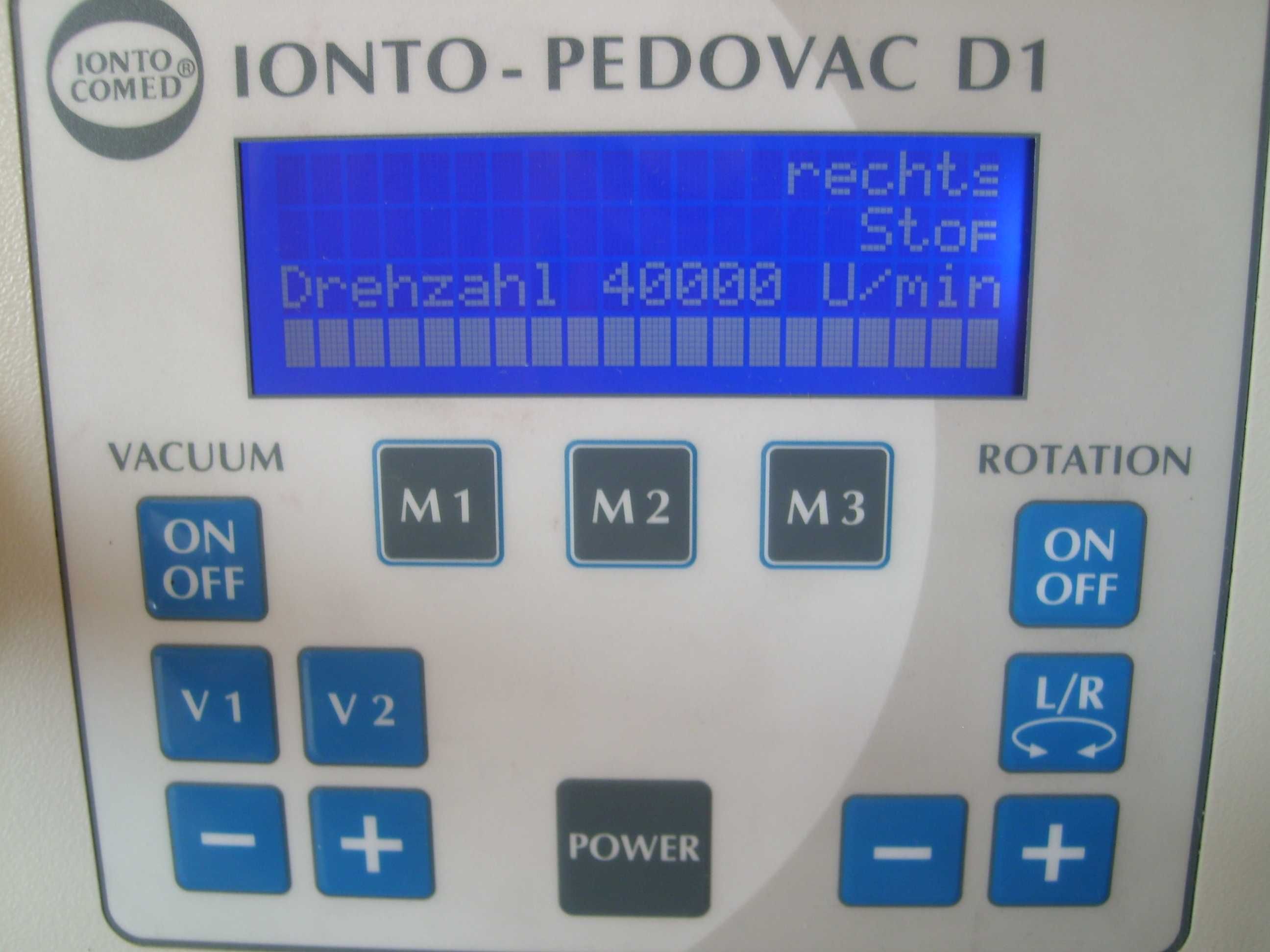 Frezarka z pochłaniaczem podologiczna IONTO pedovac d1