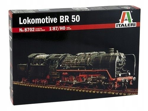 Italeri 8702 - Lokomotywa BR50 H0 1:87 - plastikowy model do sklejenia